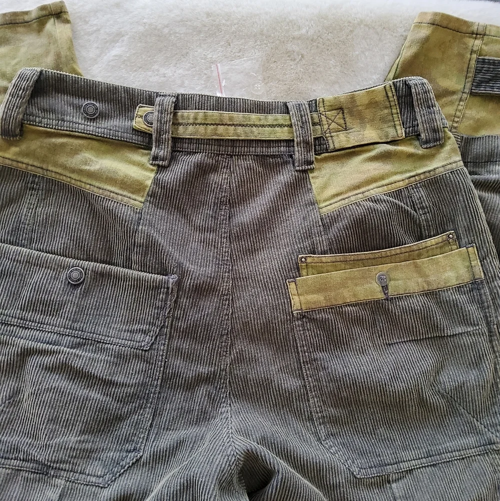 Free People We The Free Rhodes Patched Utility Pants - Picture 14 of 16